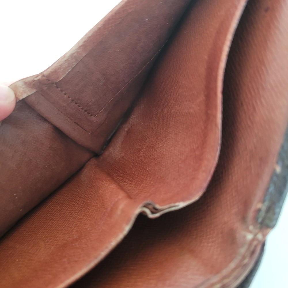Louis Vuitton Monogram Portefeuille Elise Trifold Wallet Brown AN0960 Vintage - Picture 4 of 15
